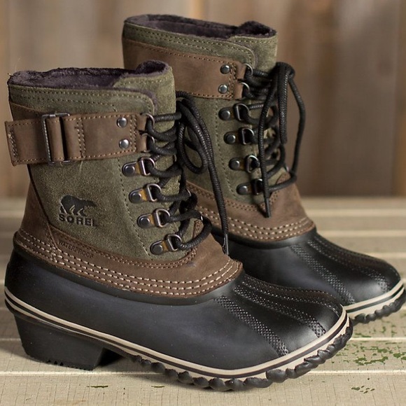 Sorel Winter Fancy Ii Green Boots 